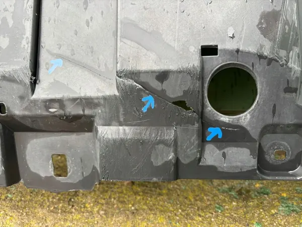 OEM A2468850036 Frontstoßstangen-Unterdeckung - Mercedes B-Klasse image 8