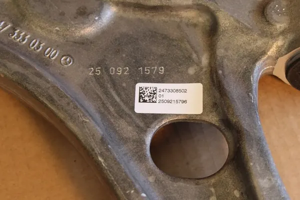 Vänster Främre Kontrollarm Mercedes GLB GLA W247 OE A2473308502 image 3