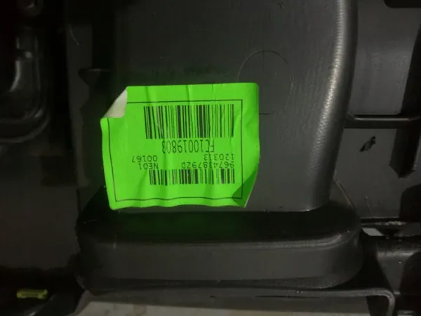 Panel airbag salpicadero Citroen OE 96743879 ZD image 9