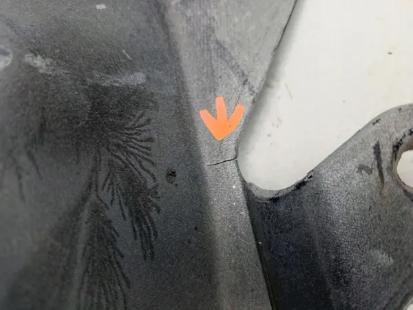 TOYOTA RAV4 IV 4 Lift 15- Framskärms Spoiler 52411-42070 image 7