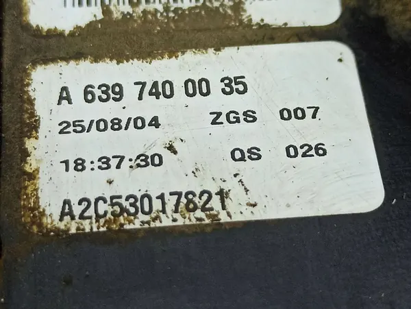 Trunk Lock MERCEDES-BENZ VIANO (W639) A6397400035 image 2