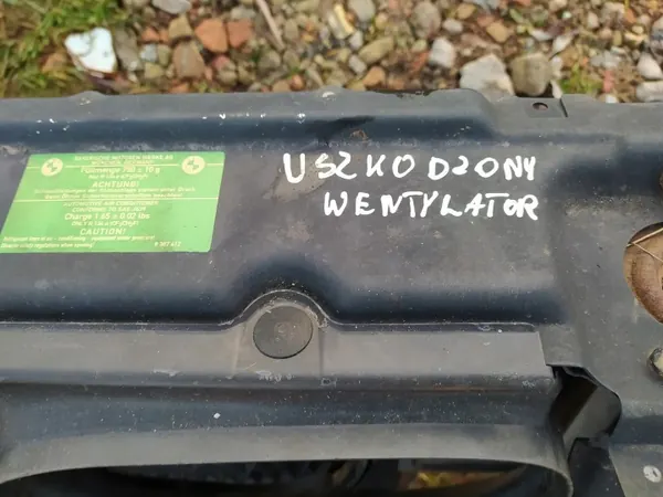 BMW E39 PAS voorste versterking - beschadigde ventilator OEM image 4