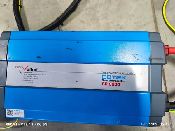 Inversor COTEK SP3000 para MERCEDES BENZ SPRINTER III image 3