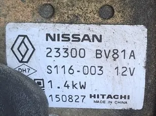 ARRANCADOR RENAULT TALISMAN MEGANE IV 1.6 TCE 23300-BV81A image 2