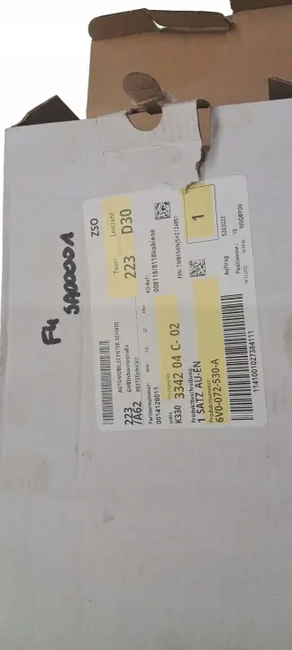 Boîtier de rétroviseur droit OEM 6V0072530A - Skoda OE image 3