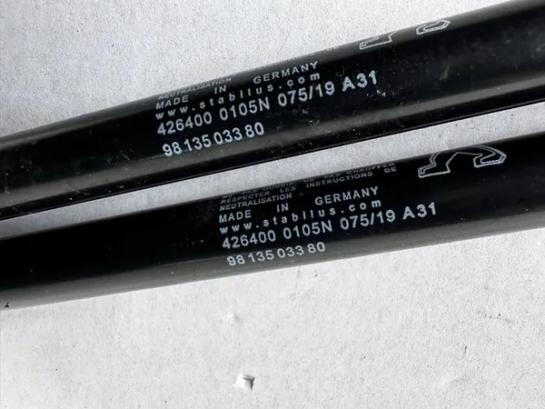 Peugeot 508 II Lift Hood Lift Supports Set 9813503380 image 2