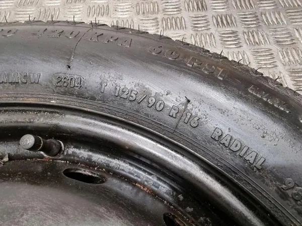 Vara-renkaat OEM 1694000802 Mercedes-Benz B:lle image 4