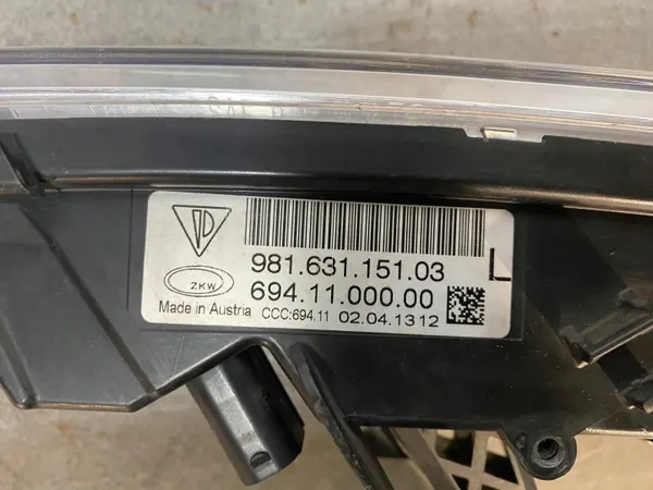 OEM 98163115103/15203 LED DRL Porsche Boxster Caymanille image 10