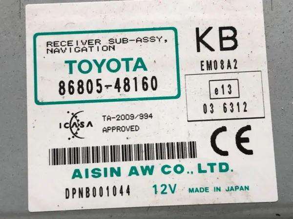 Signaalimoduuli Lexus CT OEM 86805-48160 Käytetty image 4