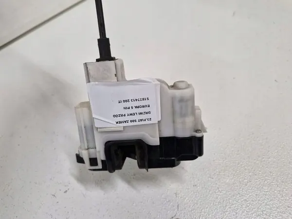 FIAT 500 Linke Vordertürschloss 5 Pins 51827413 image 5