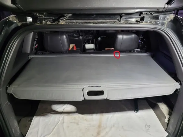Kofferraum-Rollo Jeep Grand Cherokee WJ 99-04 image 2