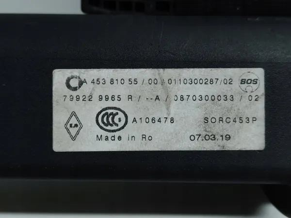 Smart 453 Kofferraum-Rollo OEM A45381055-ORYG image 8
