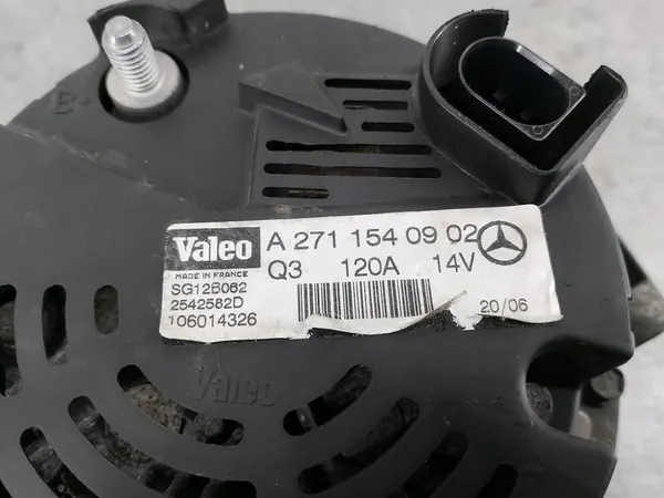 Vaihtovirtageneraattori Mercedes C-luokka W203 1.8 A2711540902 image 7
