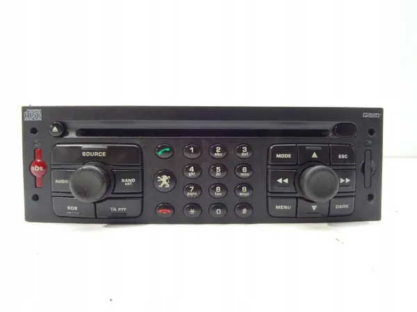 Radio OEM 96556952XT para Peugeot 307 SW 2002-2009 image 2