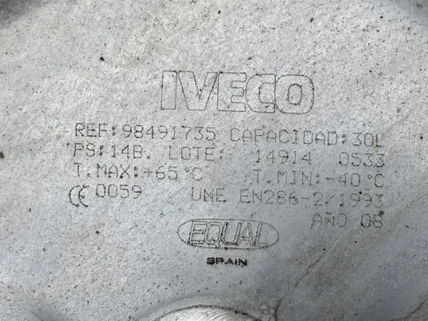 30L Luftbehälter OEM 98491735 für Iveco Stralis image 4