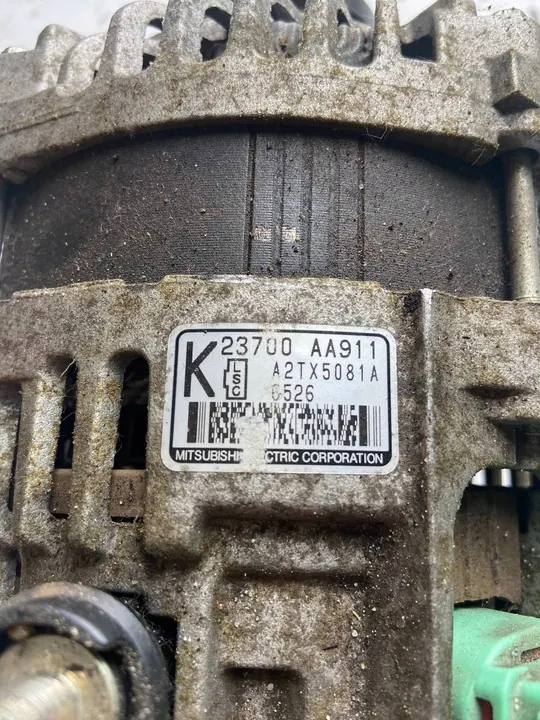 Generaattori Subaru Impreza IV GP 2.0B image 3