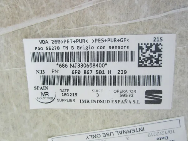 Katto OEM 6F0867501H FH-Cobra Seat Ibiza V:lle image 5