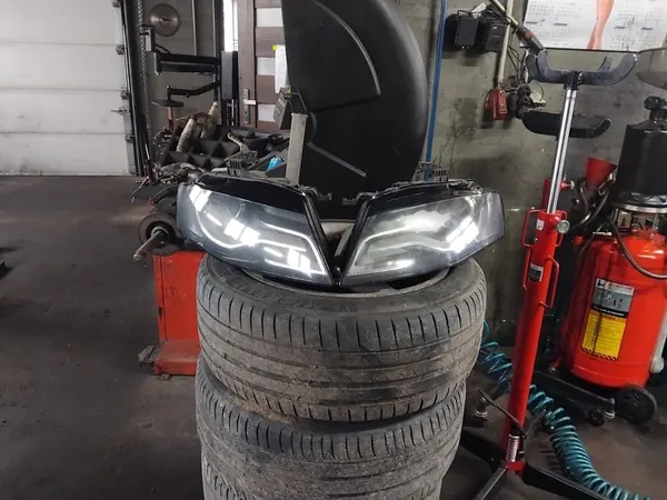 AUDI A4 B8 08-12 FAROS BI XENON IZQUIERDO DERECHO COMPLETOS image 2