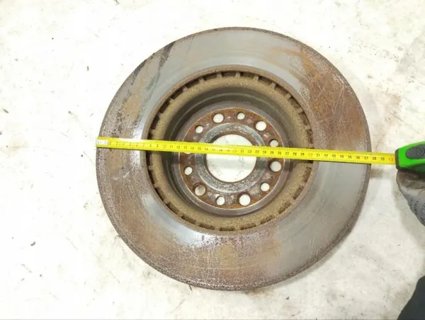 Disque de frein avant OEM 255856 pour Dodge RAM 1500 image 3