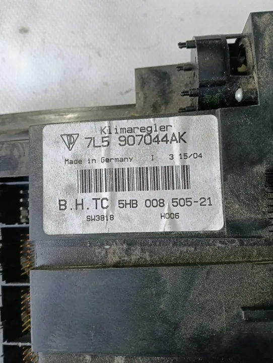 Panel AC Porsche Cayenne OEM 7L5907044AK image 6