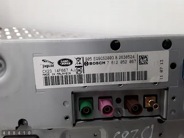 Jaguar XF X250 näyttöruutu OEM CX2314F667AJ image 5