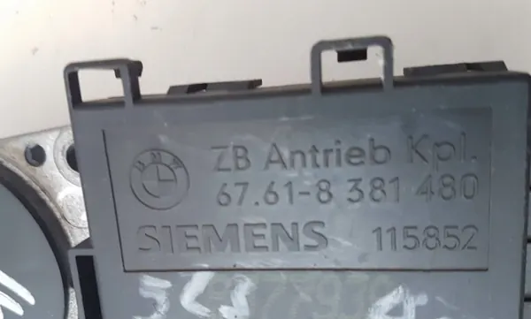 BMW kattoluukun moottori OEM 115852 5-sarja E60/E61 image 4