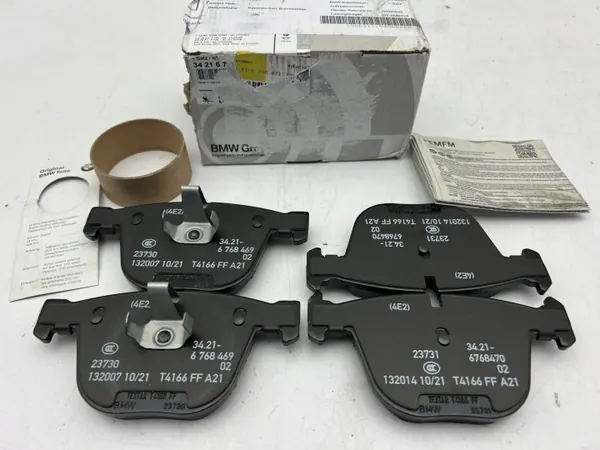 Bromsbelägg set OEM 6768471 för BMW modeller image 2