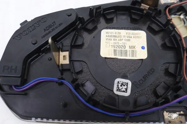 Insert de espelho direito Volvo S60 III V60 OEM 31402881 image 8