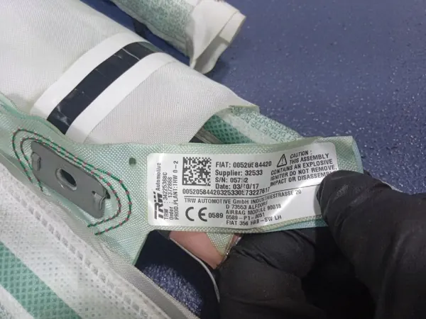 Fiat OE Airbag Vorhang links OEM 00520584420 image 5