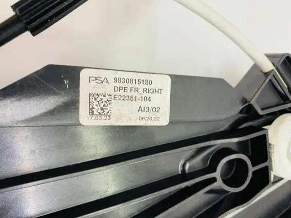 OEM 9830815180 Elevador janela dianteira direita Peugeot image 8