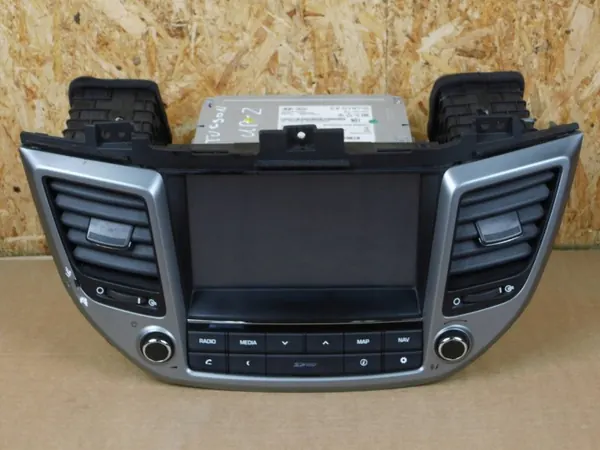 Radio Navigation Hyundai Tucson III 2015-2017 OEM 96560D70014X image 2