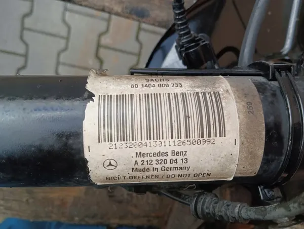 OEM ZWROTNICA AMORTYZATOR LEWY PRZOD MERCEDES W212 image 6