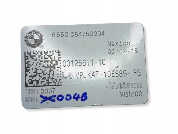 Ecrã info central BMW G15 OEM Q183 - Usado image 6