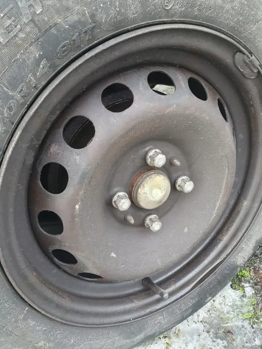 Jantes aço 14" Fiat OE OEM 647 ET35 - Usado image 3
