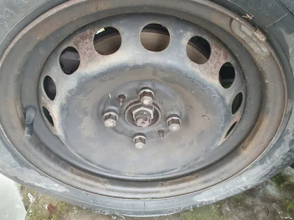 Jantes aço 14" Fiat OE OEM 647 ET35 - Usado image 5