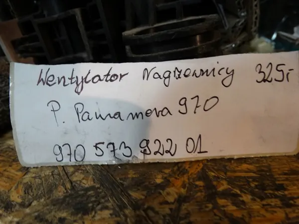 Ventilador de aquecimento Porsche Panamera image 4