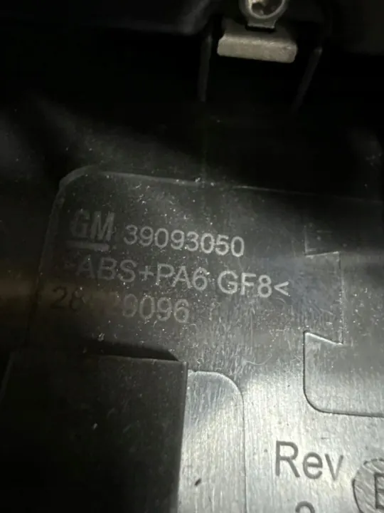Opel Crossland AC ventilationspanel OEM 39093050 image 4