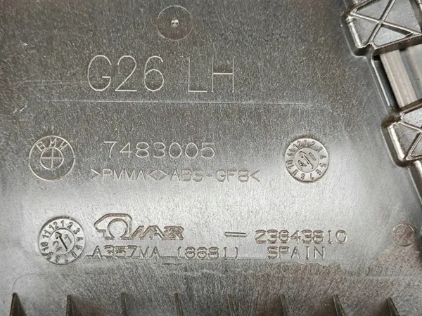 Garniture Portière Gauche OEM 7483005 BMW G26 - Occasion image 7