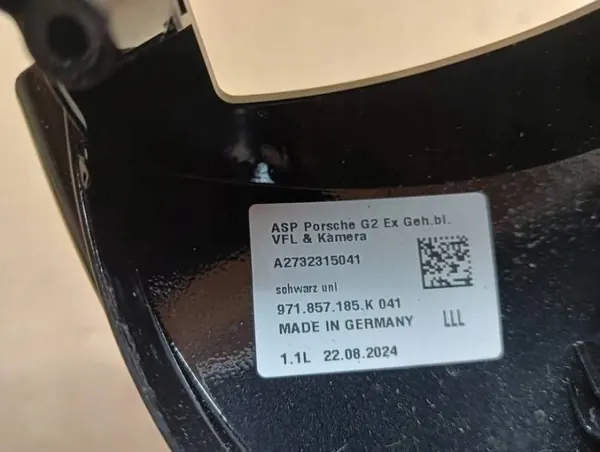 OEM 971857185K Porsche Spiegelbehuizing Links image 6