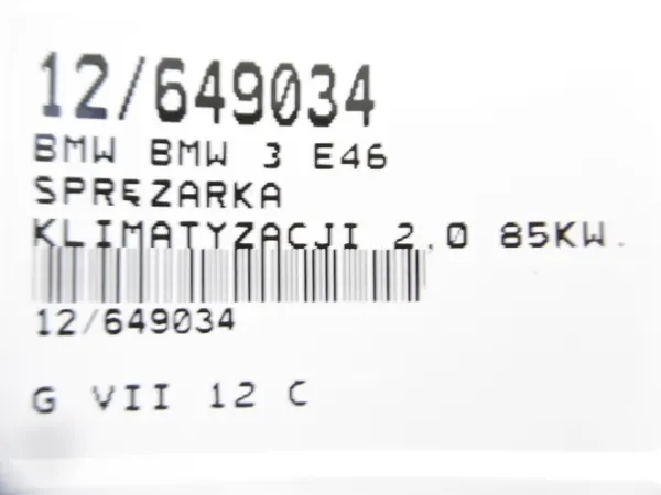 Compressore AC BMW 3 E46 image 6