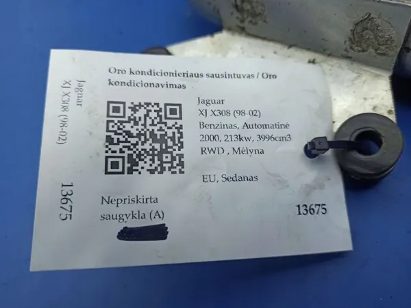 Jaguar XJ X308 A/C lufttorkare OEM ALK2RT125Z image 5