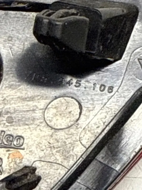 Porsche bakre höger stötfångarreflektor OEM 7P5945106 image 4