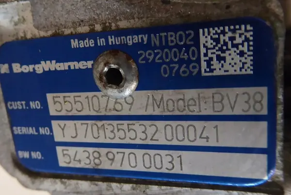 Turbo Opel Insignia B 1.6 CDTI B16DTH image 4