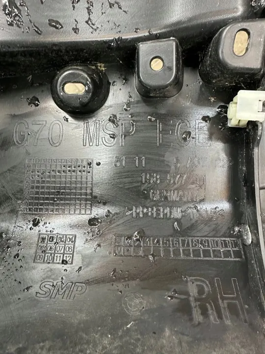 BMW Stoßstangengleiter OEM 5A67222 für 7er G70 image 3