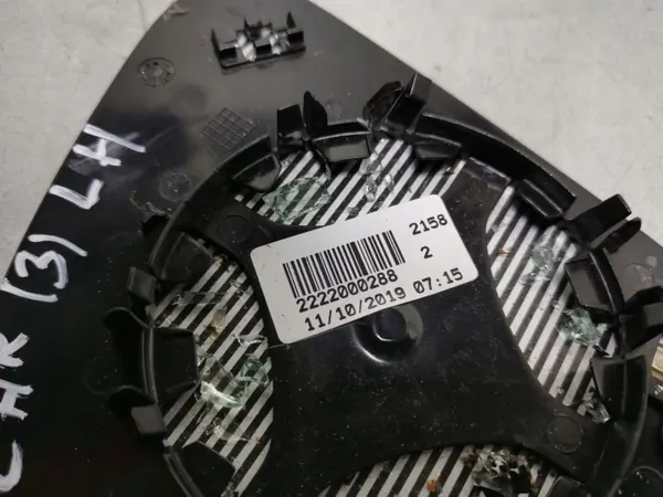 Insert de espelho esquerdo Toyota C-HR 2018 OEM 2122001004 image 3