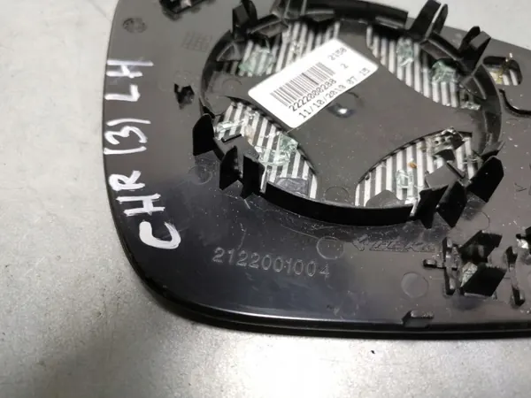 Insert de espelho esquerdo Toyota C-HR 2018 OEM 2122001004 image 4