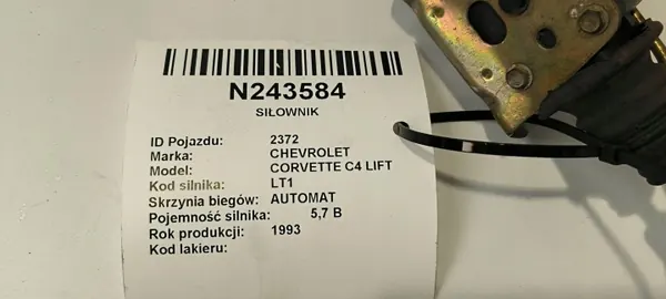 OEM 5045872 Dörrlåsaktuator för Corvette 1992 image 5