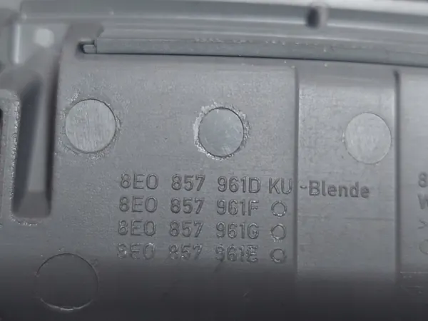 Cinzeiro Swing OEM 8E0857961D para Audi A4 B6 B7 image 5