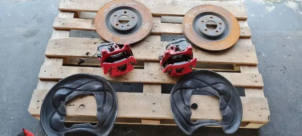 OEM 350MM bromsokningssats bak för Audi Q7 4M image 2