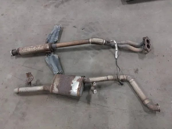 OEM TŁUMIK WYDECH KOŃCOWY ŚRODKOWY TUNNING SPORT CUSTOM GOLF IV BORA I 2.3 V5 image 2